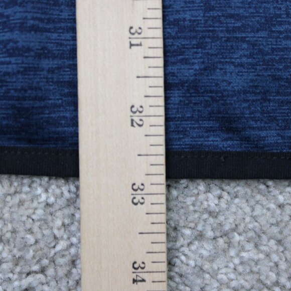 Under Armour Fleece Sweatshirt Men 4XL XXXXL Blue Loose Fit Coldgear 1/2 Zip L/S - Picture 13 of 14